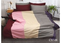 Постельное белье сатин Color mix TAG - Color mix CM-08, евро